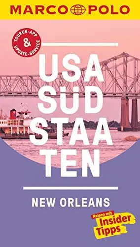 Produktbild: MARCO POLO Reiseführer USA Südstaaten: Reisen mit Insider-Tipps. Inklusive kostenloser Touren-App & Update-Service