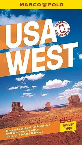 Produktbild: MARCO POLO Reiseführer USA West: Reisen mit Insider-Tipps. Inklusive kostenloser Touren-App