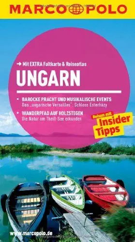 Produktbild: MARCO POLO Reiseführer Ungarn: Reisen mit Insider-Tipps. Mit EXTRA Faltkarte & Reiseatlas
