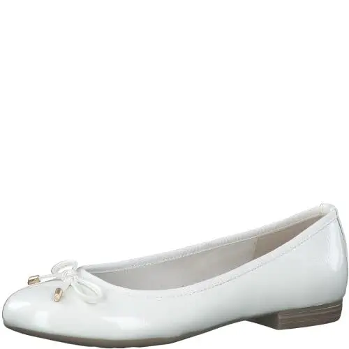 Produktbild: MARCO TOZZI Damen Ballerinas, Blockabsatz, weiches FEEL ME Fußbett, ideal für Business und Freizeit