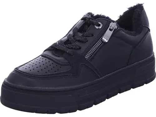 Produktbild: MARCO TOZZI Damen Plateau Sneaker mit Schnürsenkeln Freizeit, Schwarz (Black), 40 EU