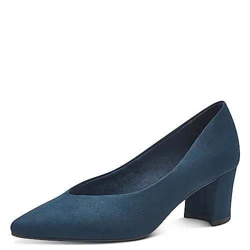 Produktbild: MARCO TOZZI Damen Pumps Spitz Elegant, Blau (Navy), 36