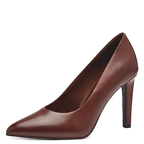 Produktbild: MARCO TOZZI Damen Pumps Spitz Elegant, Braun (Cognac), 38