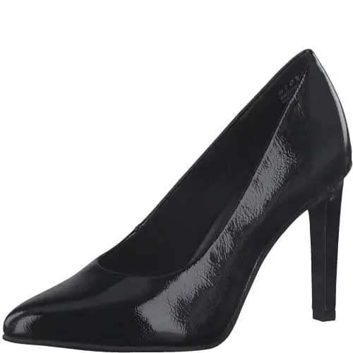 Produktbild: MARCO TOZZI Damen Pumps Spitz Elegant, Schwarz (Black Patent), 37