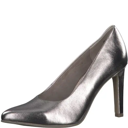 Produktbild: MARCO TOZZI Damen Pumps Spitz Vegan, Beige (Platinum), 41 EU
