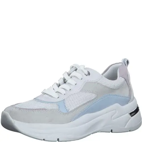 Produktbild: MARCO TOZZI Damen Sneaker, flacher Absatz, Wechselfußbett, weiches FEEL ME Fußbett, ideal für Business und Freizeit
