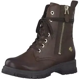 Produktbild: MARCO TOZZI by Guido Maria Kretschmer Damen Stiefeletten zum Schnüren Winter, Braun (Chestnut), 40