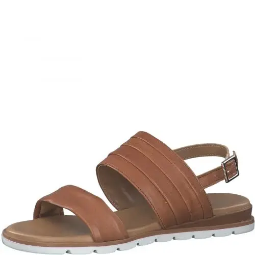 Produktbild: Marco Tozzi Damen 2-2-28187-28 Sandale, Cognac Comb, 37 EU