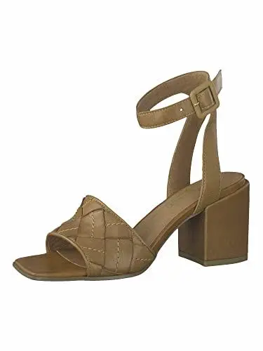 Produktbild: Marco Tozzi Damen 2-2-88308-28 Sandale mit Absatz, Cognac, 40 EU