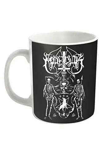 Produktbild: Marduk Kaffeetasse Serpent Sermon Band Logo Nue offiziell Weiß Boxed One Size