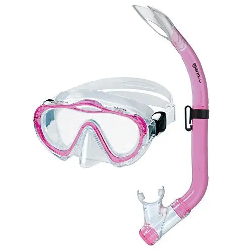 Produktbild: Mares Combo Sharky, Masken- und Schnorchelkombination für Kinder im Alter von 4 bis 7 Jahren, Rose