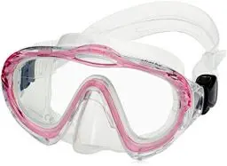 Produktbild: Mares Erwachsene Mask Sharky Taucherbrille, Rosa, One Size