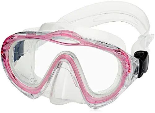 Produktbild: Mares Erwachsene Mask Sharky Taucherbrille, Rosa, One Size