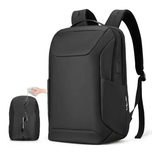 Produktbild: MARK RYDEN Wasserdicht Laptop Rucksack Herren, 15,6 Zoll Business Rucksack Herren, Elegant Office Rucksack mit Rutschfeste Basis, Geeignet für Schule, Reisen, Pendeln-Regenschutz