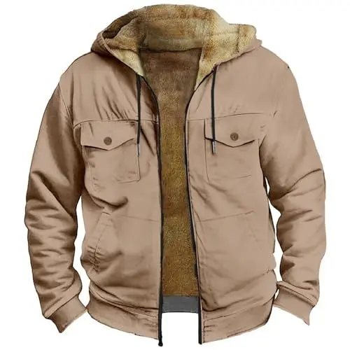Produktbild: jacke herren herren softshelljacke tactical jacke herren dünne strickjacke herren trainingsjacke jungen dicke fleecejacke herren warm übergangsjacke jungen jeansjacke herren gefüttert