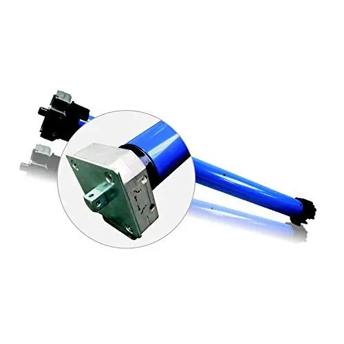 Produktbild: heicko Markisenmotor, mechanisch einstellbare Endlagen, 50 Nm, mit Adapter für 60 mm 8-Kantwelle (1 ST)