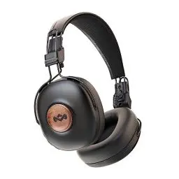 Produktbild: Marley Positive Vibration Frequency Over Ear Kopfhörer kabellos Bluetooth - Bluetooth Kopfhörer mit 34h Wiedergabe, Passive Geräuschunterdrückung, Steuerung & Mikrofon, nachhaltiges Material, Black