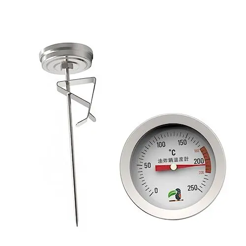 Produktbild: Marmeladen-Thermometer kitchen thermometer küche thermometer Süßigkeitenthermometer candy thermometer Sirup Lebensmittelthermometer digital Grillthermometer Süßigkeiten-Thermometer Garneck