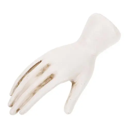 Produktbild: MARMERDO Kerzenständer Aus Kunstharz Handlesen Hand Tischschild Handlesen Hand Skulptur Tischdekoration Für Halloween Handlesen Hand Mit Linien Halloween Palmen Hand