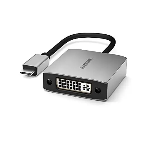 Produktbild: MarmitekUSB C auf DVI Adapter Kabel - Marmitek UD23 - Thunderbolt 3 verbinden zu DVI - Schließen Sie Ihren Mac oder Laptop an einen Alten Bildschirm oder Projektor an - USBC Wandler