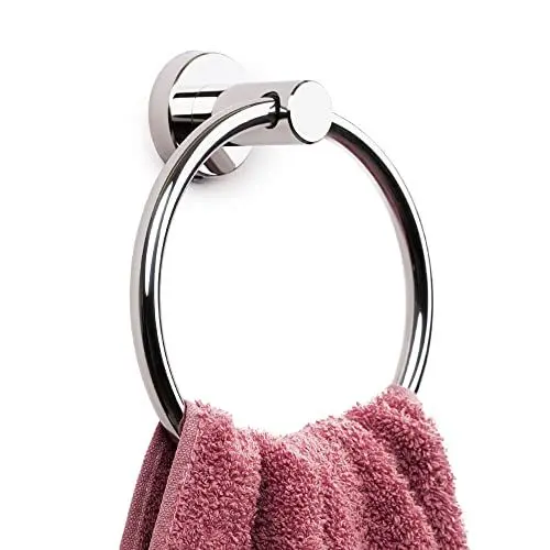 Produktbild: Marmolux Handtuchring - Chrom Poliert - Heavy Duty SUS 304 Edelstahl - Badezimmer Handtuchhalter - Wandmontierte Badezimmer Hardware - Handtuchring - Bad Deko - Badaccessoires - Handtuchhaken