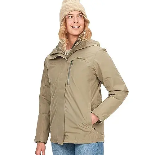 Produktbild: Marmot Damen Ramble Component Jacket, Wasserdichte, warme Jacke, leichte 3 in 1 Regenjacke mit Kapuze, winddichter Regenmantel, atmungsaktiver Windbreaker, ideal zum Wandern