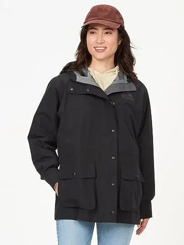 Produktbild: Marmot Damen Wm's 78 All Weather Parka, Wasserdichte Regenjacke, winddichter Regenmantel, atmungsaktiver, faltbarer Hardshell Windbreaker, ideal zum Fahrradfahren & Wandern
