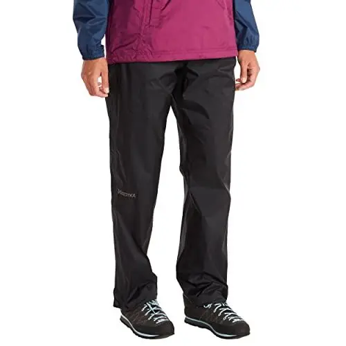 Produktbild: Marmot Damen PreCip Eco Full Zip Pant Long, Wasserdichte Regenhose, winddichte Wanderhose, atmungsaktive Regenkleidung zum Wandern und Trekking