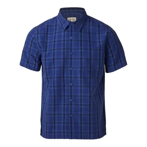 Produktbild: Marmot Herren Eldridge Novelty Classic Kurzarm Unterhemd, Blau (Twilight Blue Wayland Plaid), XXL