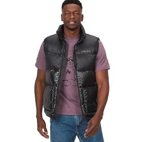 Produktbild: Marmot Herren Guides Down Vest, Leichte Daunenweste, warme Winterweste, wasserabweisende Steppweste, winddichte Funktionsweste, klein packbare Outdoorweste