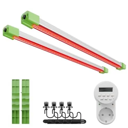 Produktbild: MARS HYDRO Adlite Red30 LED Grow Lampe 660nm Spektrum Effektive Steigerung des Pflanzenertrags Far Red Grow Lampe 30W LED Pflanzenlampe für 3x3 FT Abdeckung Blühende Grow Light
