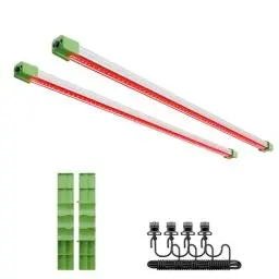 Produktbild: MARS HYDRO Adlite Red55 LED Grow Lampe 660nm Spektrum Versorgt die Pflanzen mit extra tiefrotem Licht, um die Erträge zu steigern 54W LED Pflanzenlampe für 4x4 FT Abdeckung Blühende Grow Light
