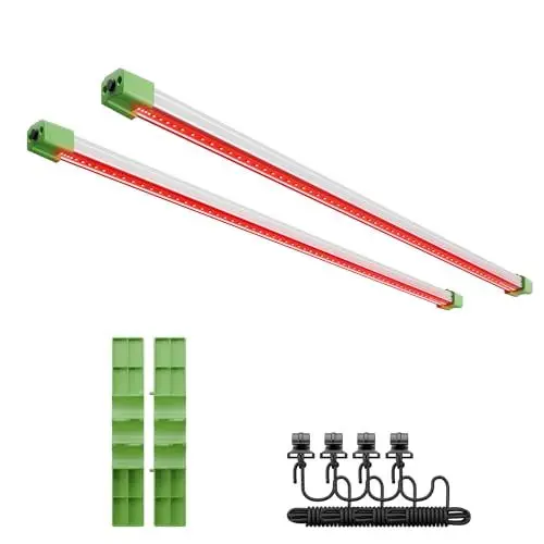 Produktbild: MARS HYDRO Adlite Red55 LED Grow Lampe 660nm Spektrum Versorgt die Pflanzen mit extra tiefrotem Licht, um die Erträge zu steigern 54W LED Pflanzenlampe für 4x4 FT Abdeckung Blühende Grow Light