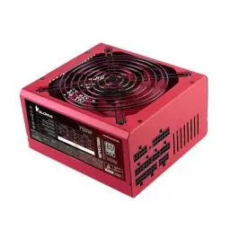 Produktbild: Mars Gaming MPVU750M, Vollmodulares 750W ATX-Netzteil, 10 Jahre Garantie, 80Plus Silber +87% Wirkungsgrad, 140mm FDB-Lüfter mit AI-RPM Technologie, Japanische 105° Kondensatoren, Rot