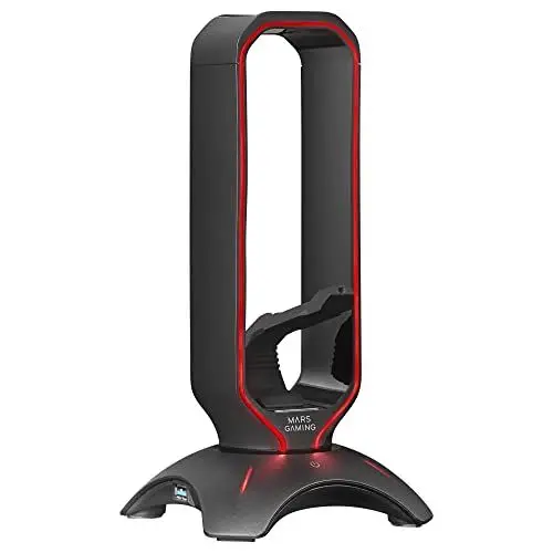 Produktbild: Mars Gaming MARSGAMING MHHPRO, unterstützt 3in1-Spiele, unterstützt Helme, Bungee-Maus, USB, Schwarz
