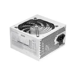 Produktbild: MARSGAMING MPIII850, PC-Netzteil ATX 850W, 5 Jahre Garantie, 85% Effizienz, Digitales APFC-System, 120mm FDB-Lüfter mit AI-RPM, DC-DC- und SMD-Technologien, Extra Lange Flachkabel, Weiß