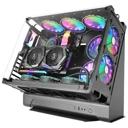 Produktbild: Mars Gaming MCB Schwarz, PC Gaming ATX XL Gehäuse, Custom Premium Edition, Modularer Zweikammer Aufbau