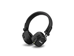 Produktbild: Marshall Major IV On Ear Bluetooth Kopfhörer, Kabelloser Ohrhörer, Faltbar, 80 Stunden kabellose Akkukapazität - Schwarz