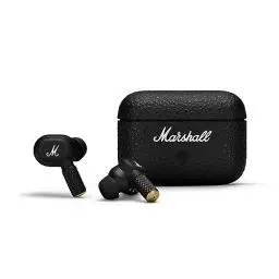 Produktbild: Marshall Motif II ANC – True Wireless Active Noise Cancelling Bluetooth-Kopfhörer, Ohrhörer, 30 Stunden Spielzeit – Schwarz