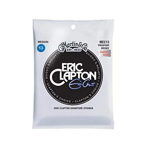 Produktbild: MARTIN Saiten für Akustikgitarre, Eric Clapton's Choice, Medium 13-56, 92/8 Phosphor Bronze (MEC13)