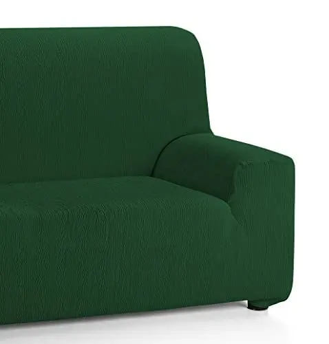 Produktbild: Martina Home Emilia Elastischer Sofabezug für 3-Sitzer, Flaschengrün, von 170 bis 220 cm Breite