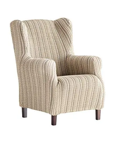 Produktbild: Martina Home Sesselhusse, elastisch Ohrensessel 33x42x8 cm beige