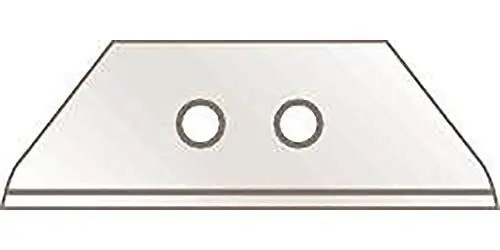 Produktbild: MARTOR 10 x TRAPEZKLINGE, Ersatzklingen Cuttermesser, Sicherheitsmesser, 19 mm, Scharf, Abgerundet, 2-fach Nutzbar, NR. 65232