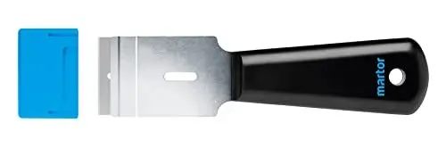 Produktbild: MARTOR Schaber, SCRAPEX ARGENTAX, Etikettenschaber, Schmal, Rechts- & Linkshänder, Ceranfeld, Aufkleber, Kunststoff, Wechselbare Klinge, Ergonomisch