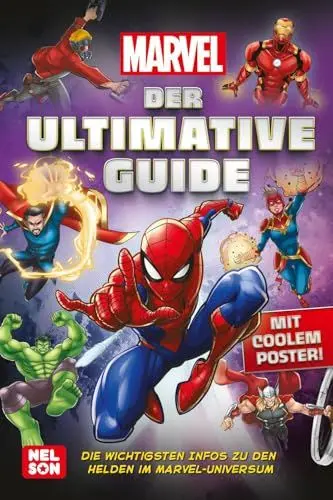 Produktbild: MARVEL: Der ultimative Guide: Die wichtigsten Infos zu den Held*innen im MARVEL-Universum | Mit coolem Poster