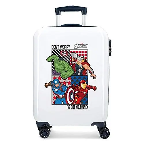 Produktbild: Marvel Avengers All Avengers Kabinenkoffer Mehrfarbig 34x55x20 cms Hartschalen ABS Kombinationsschloss 32L 2,6Kgs 4 Doppelräder Handgepäck Rächer