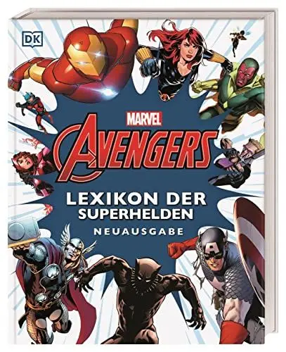 Produktbild: Marvel Avengers Lexikon der Superhelden Neuausgabe: Neuausgabe. Einzigartiger Überblick zu mehr als 200 Helden und Schurken mit Original-Comicillustrationen