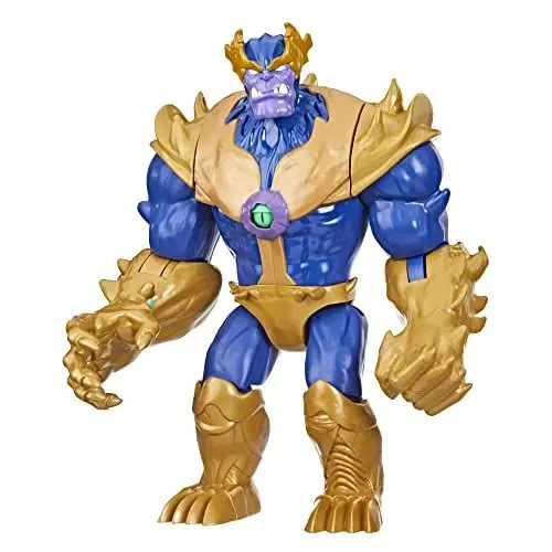 Produktbild: Marvel Avengers Mech Strike Monster Hunters Monster Schlag Thanos, 22,5 cm große Deluxe Figur, für Kinder ab 4 Jahren