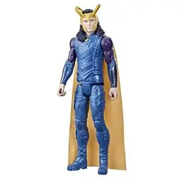 Produktbild: Marvel Avengers Titan Hero Series Collectible Loki Action Figure, Toy For Ages 4 and Up F2246, Black, 12-Inch