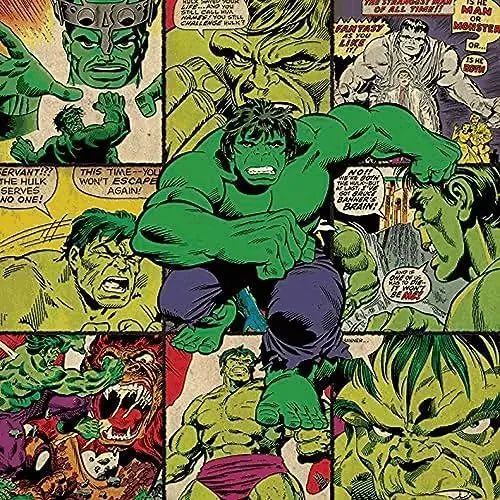 Produktbild: Marvel Comics Leinwanddruck, Polyester, Mehrfarbig, 40 x 40 cm